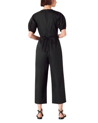 Broderie Poplin Jumpsuit 