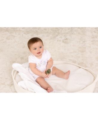 Girls' Garden Embroidered Cotton Shortall - Baby