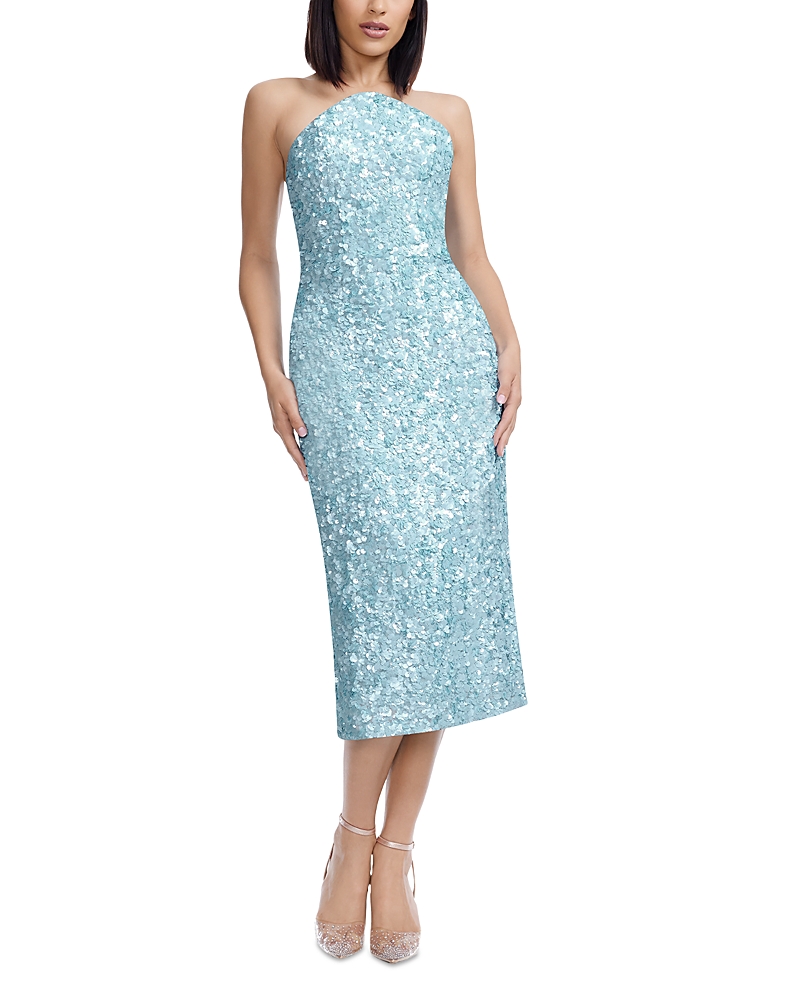 Dress the Population Etta Sequin Halter