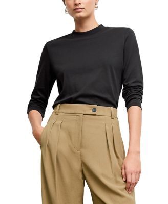 M.M.LaFleur - Raquel Long-Sleeve Tee - Organic Pima Cotton