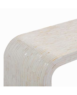  Opus Capiz Shell Console Table