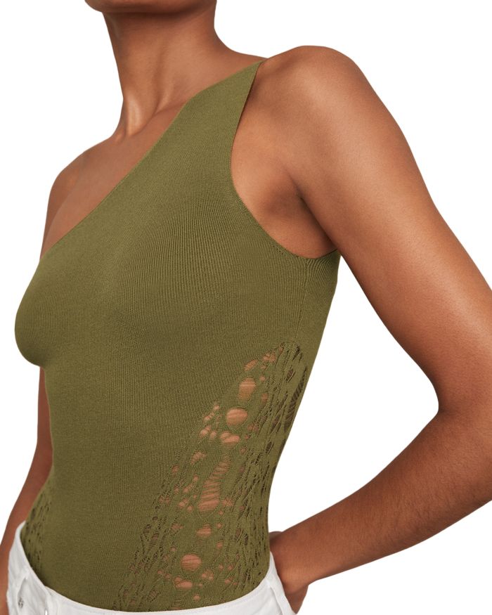 Lace Trim Bodysuit