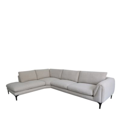 Salvatore 2-Piece Fabric Sectional - Exclusive