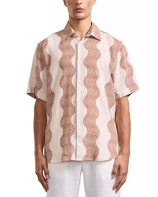 Relaxed Fit Castro Duo Cabana Stripe Shirt