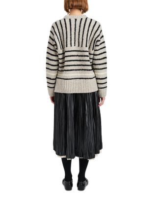 Leonie Sweater in Stripe Wool