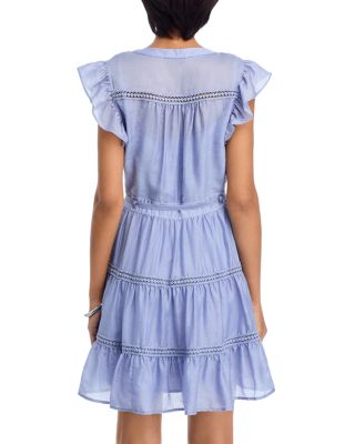 Ric Rac Flutter Sleeve Mini Dress - Exclusive