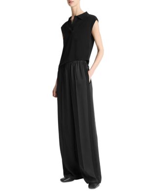 Mid Rise Side Stripe Pants