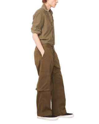Woven Straight Fit Cargo Pants