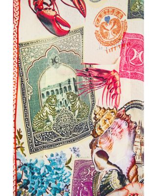 Printed Short Sleeve Camp Shirt