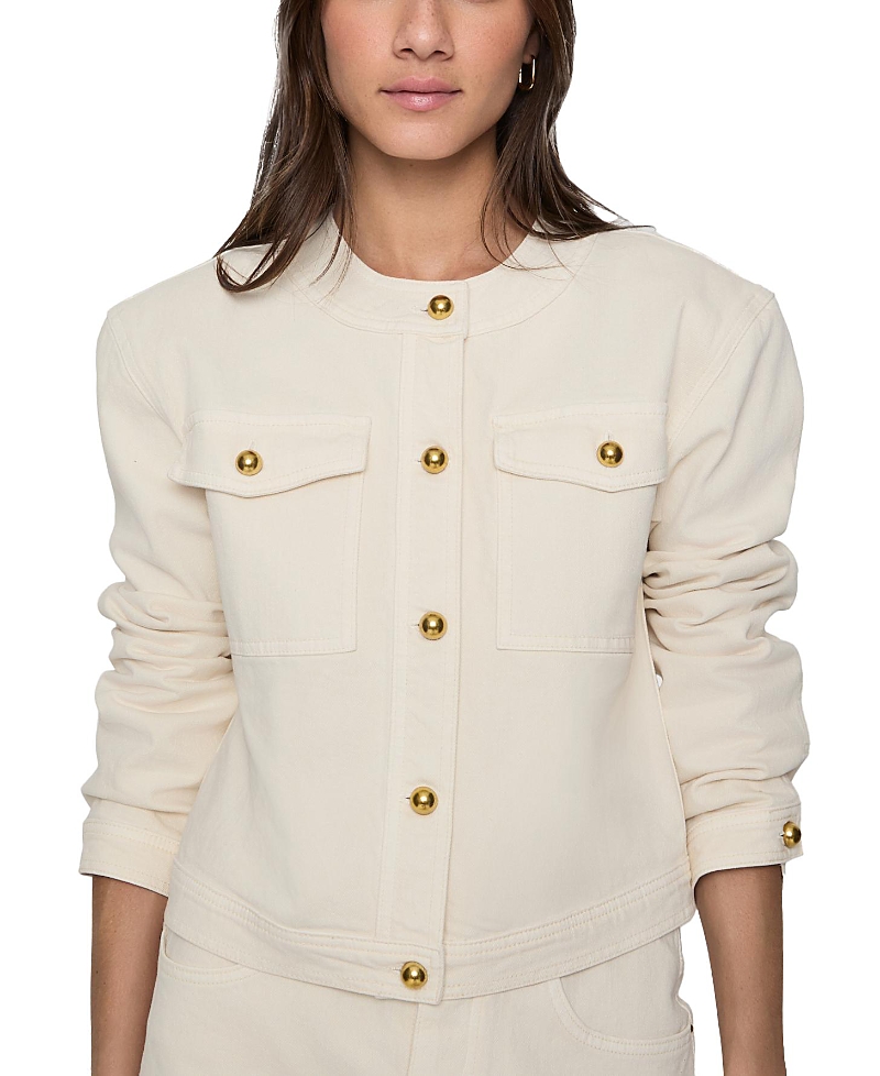 Rebecca Minkoff Arlo Patch Pocket Denim Jacket