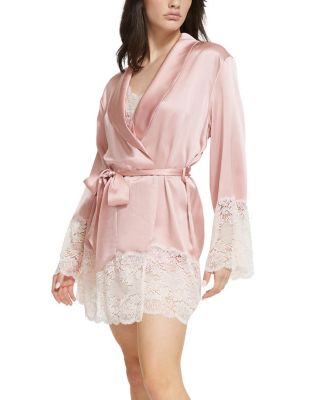 Silk Lace Robe
