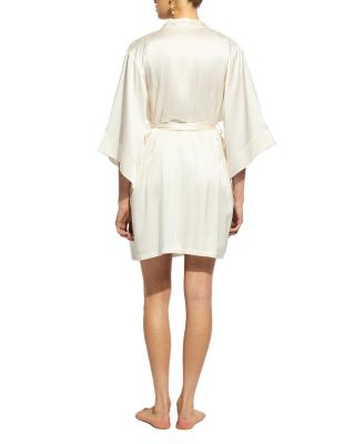 Silk Wrap Gown Robe