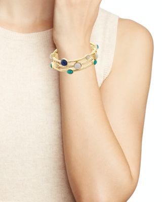Stone Bangle Set - Exclusive 