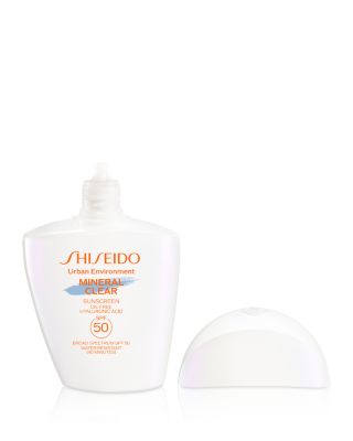 Urban Environment Mineral Clear Sunscreen SPF 50 100% Mineral Sunscreen for Face 1 oz.