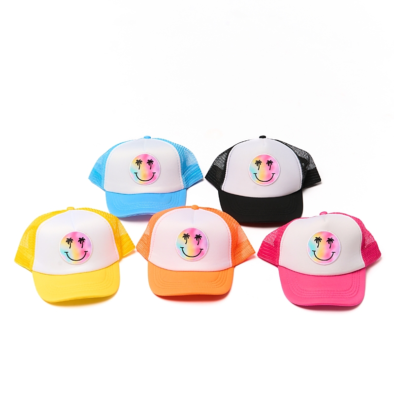 Malibu Sugar Trucker Hat With Patch - Little Kid