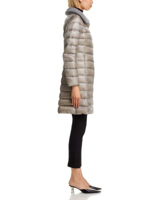 Iconico Elisa Knit Nylon Ultralight Coat