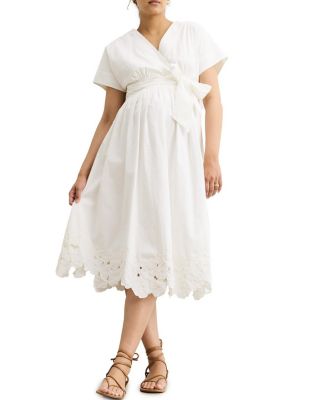 HATCH Collection - The Floral Embroidered Carolina Maternity Dress