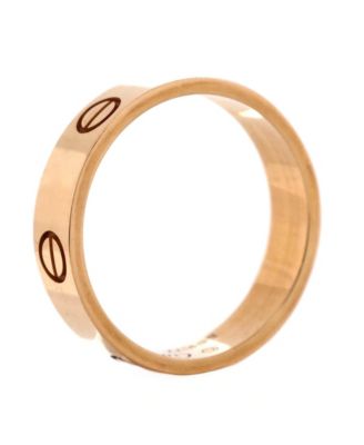 Love Band Ring 18K Rose Gold