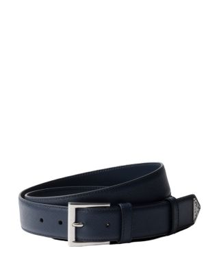  Saffiano Leather Belt