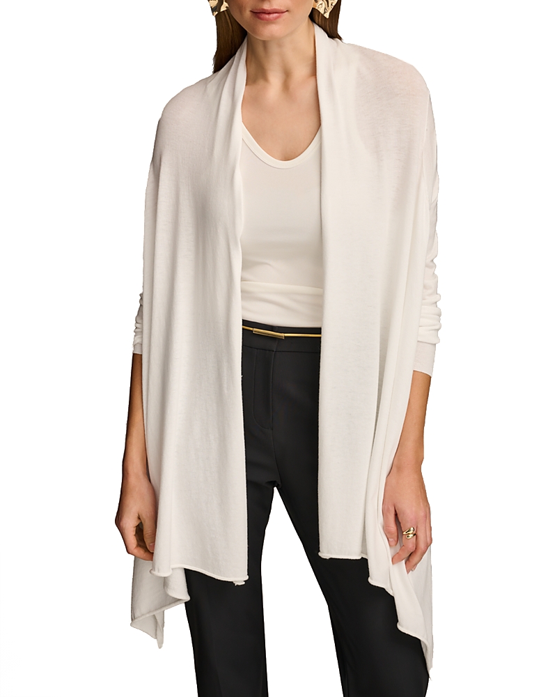 Donna Karan Drape Cardigan