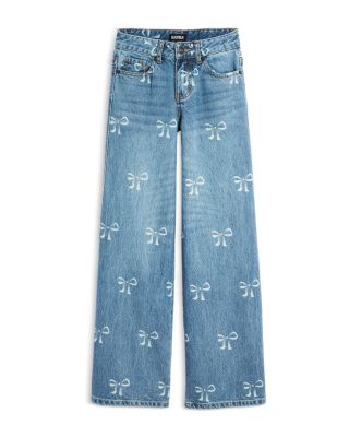 Girls' Chicago Low Rise Wide Leg Jeans - Big Kid