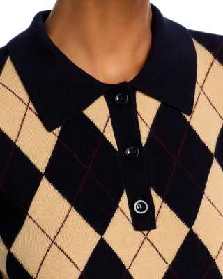 The Argyle Polo Sweater