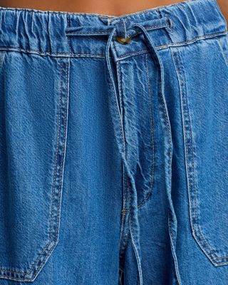 Rumi High Rise Wide Leg Jeans in Nimes