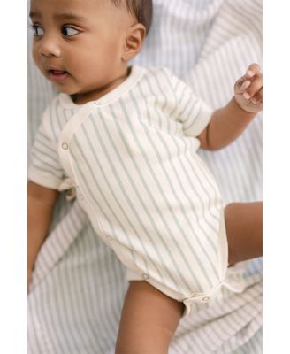 Unisex Short Sleeve Kimono One Piece - Baby