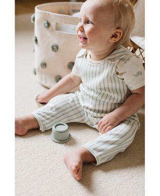 Unisex Stripes Away Overall - Baby