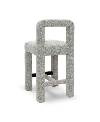  Hazel Boucle Counter Stool