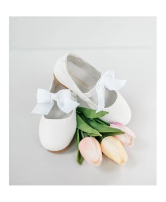 Girls' Pauline Special Occasion Bow Flat - Toddler, Little Kid