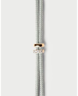 Amy Diamond Cord Bracelet