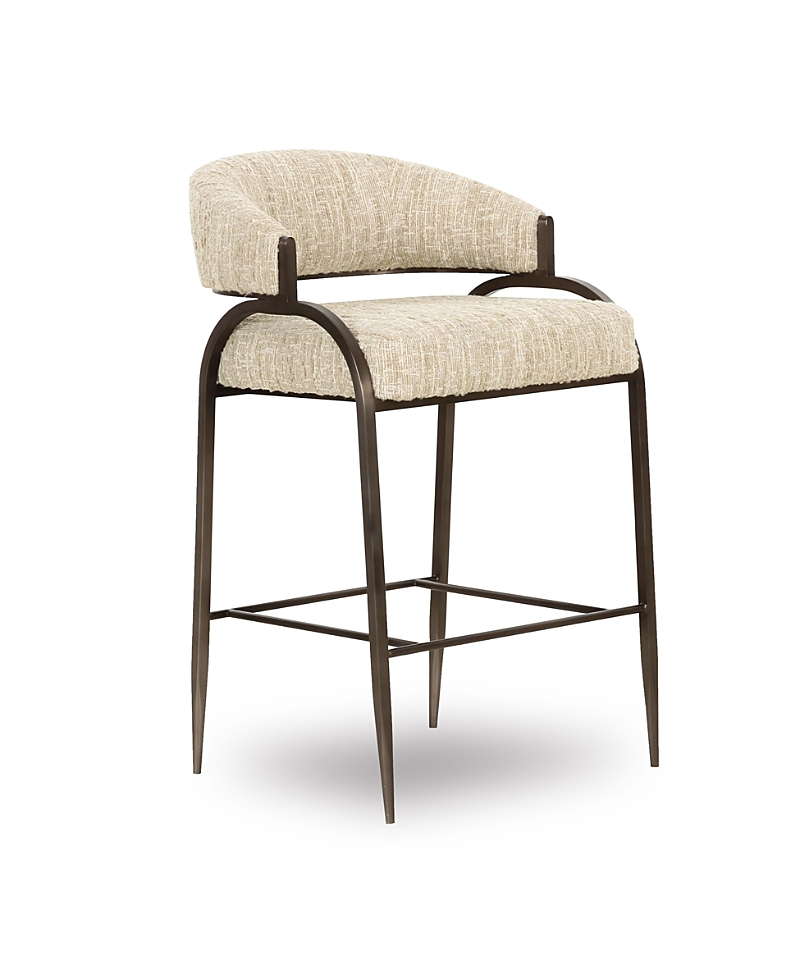 Tov Furniture Tatum Performance Faux Leather Counter Stool In Brown