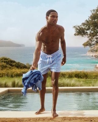 CHE Corva Striped 4.9" Swim Shorts