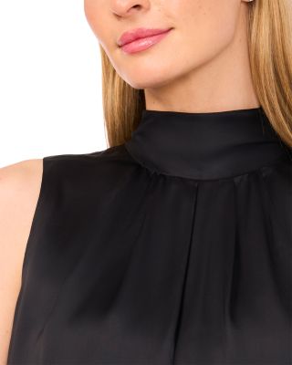 Sleeveless Bow Blouse