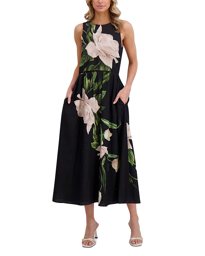 Ted Baker Sleeveless Fit and Flare Maxi Dress