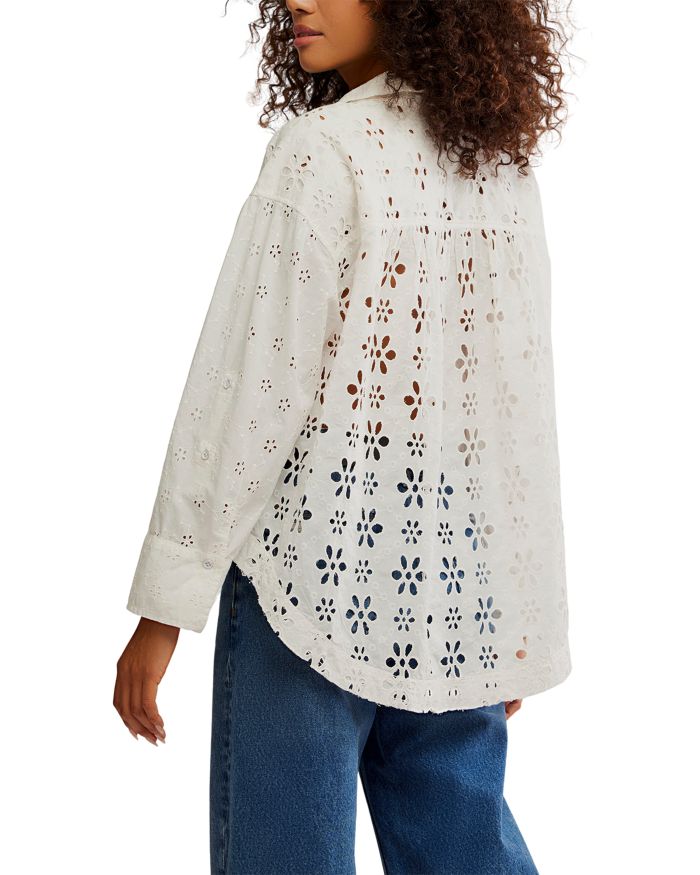 Mae Eyelet Embroidered Shirt