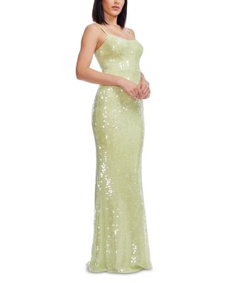 Giovanna Sequinned Evening Gown