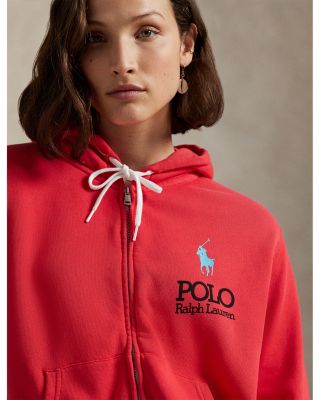 Big Pony Lightweight Fleece Zip Hoodie