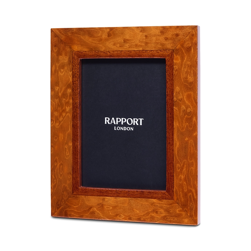Rapport London Heritage Small Photo Frame, 5 X 7 In Brown