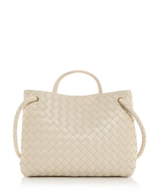 Medium Andiamo Intrecciato Leather Shoulder Bag