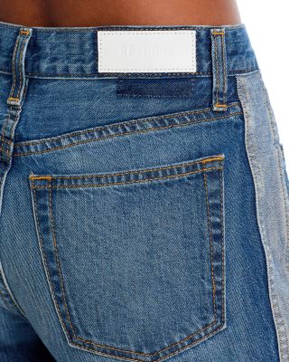 Mid Rise Track Californian Jeans in Viper Blue