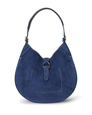 Polo ID Suede Small Shoulder Bag