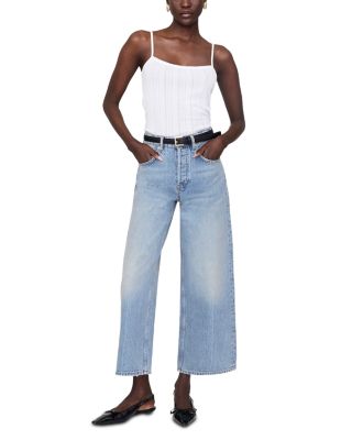 Heath High-Rise Baggy Jeans in Light Wash