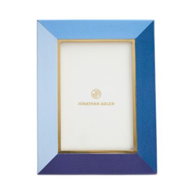 Perimeter Leather Frame, 4" x 6"