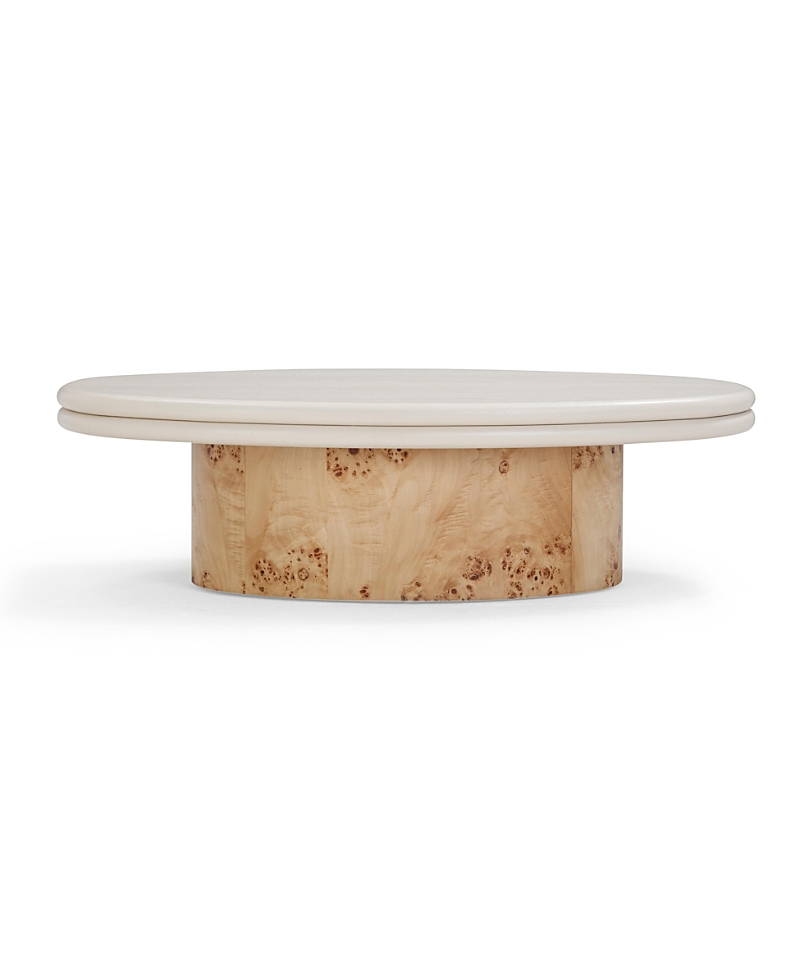 Tov Furniture Tanner Burl And Ash Coffee Table In Brown