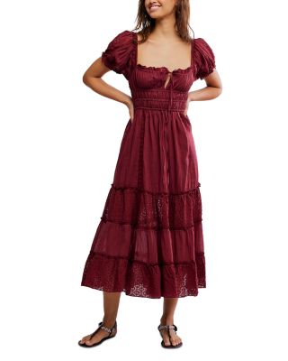 Falling Sun Midi Dress