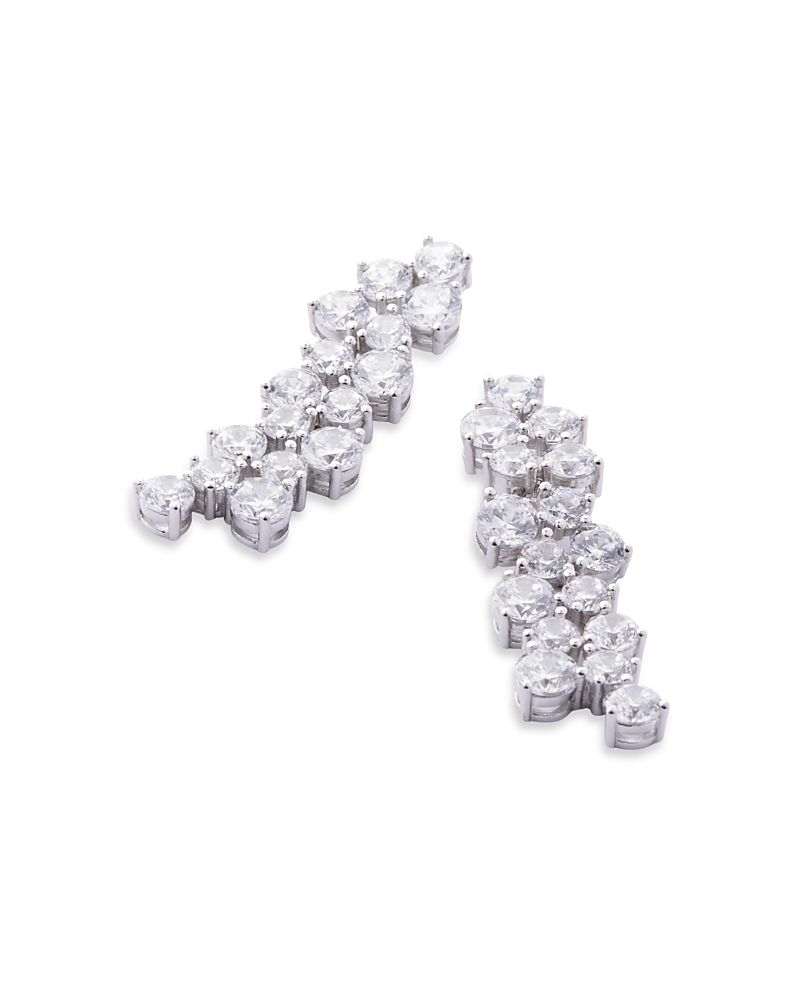 Shashi Pierre Drop Earrings In Metallic
