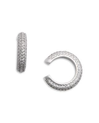 Micro Pave Cuff Earrings