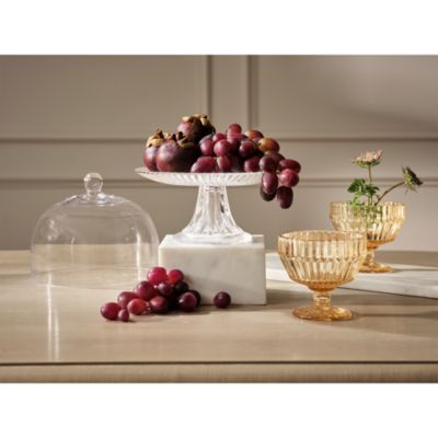 Archie Ginger Gold Footed Dessert Bowl, Set of 6